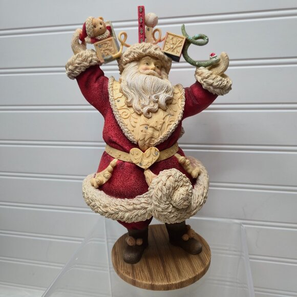 Enesco The Heart of Christmas "I Believe" Santa Claus Figure 2014  #4038656 - Picture 1 of 14
